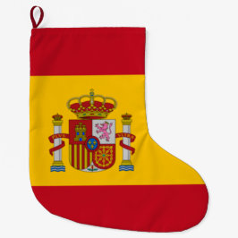 Spaanse vlag (Spanje) Grote Kerstsok
