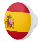 Spaanse vlag (Spanje) Keramische Knop (Rechts)