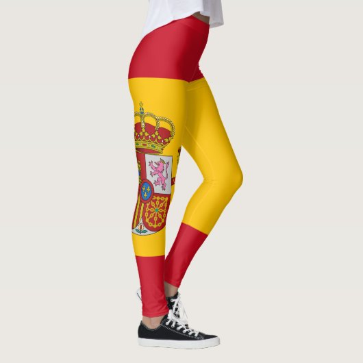 Spaanse vlag (Spanje) Leggings (Rechts)