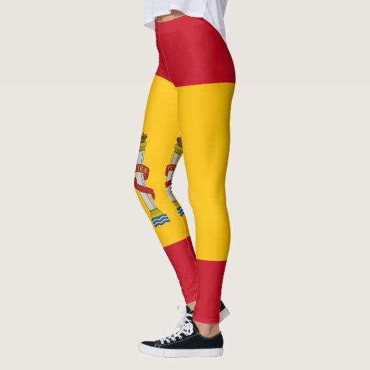 Spaanse vlag (Spanje) Leggings (Links)