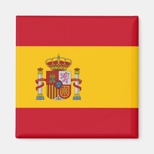 Spaanse vlag (Spanje) Magneet (Voorkant)