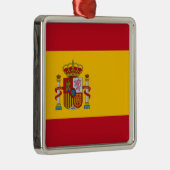Spaanse vlag (Spanje) Metalen Ornament (Rechts)