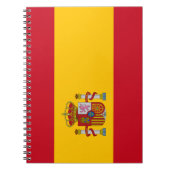 Spaanse vlag (Spanje) Notitieboek (Voorkant)