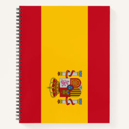 Spaanse vlag (Spanje) Notitieboek