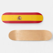 Spaanse vlag (Spanje) Persoonlijk Skateboard (Horizontaal)