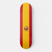 Spaanse vlag (Spanje) Persoonlijk Skateboard (Voorkant)