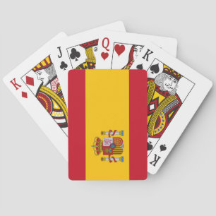 Spaanse vlag (Spanje) Pokerkaarten