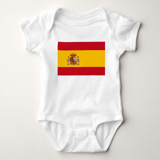 Spaanse vlag (Spanje) Romper (Voorkant)