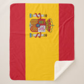 Spaanse vlag (Spanje) Sherpa Deken (Voorkant)