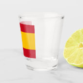 Spaanse vlag (Spanje) Shot Glas (Rechts)