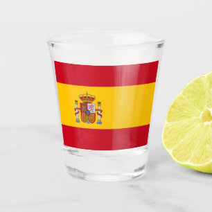 Spaanse vlag (Spanje) Shot Glas