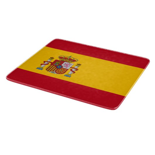 Spaanse vlag (Spanje) Snijplank (Hoek)