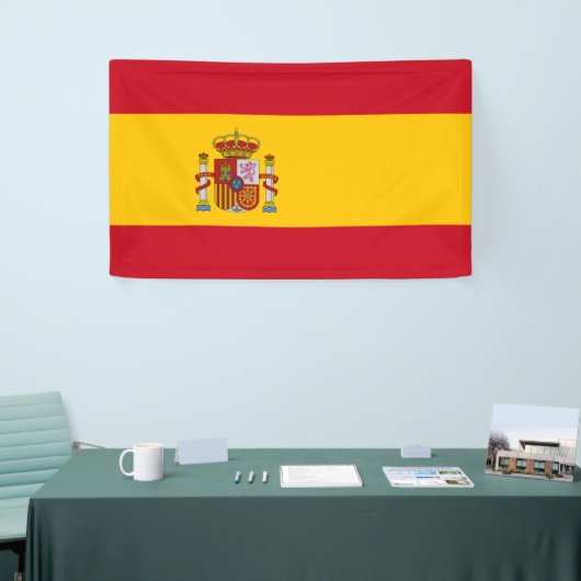 Spaanse vlag (Spanje) Spandoek (Beurs)