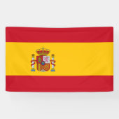 Spaanse vlag (Spanje) Spandoek (Horizontaal)