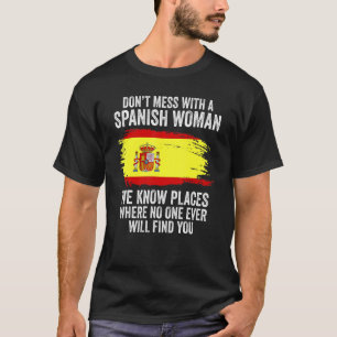Spaanse vlag Spanje T-shirt