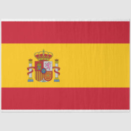 Spaanse vlag (Spanje) Tissuepapier