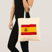 Spaanse vlag (Spanje) Tote Bag (Voorkant (product))