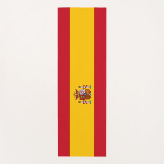 Spaanse vlag (Spanje) Yogamat (Voorkant)