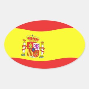 Spaanse Vlag Sticker