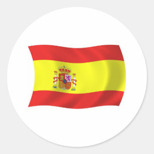 Spaanse Vlag Sticker