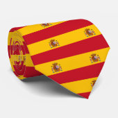 Spaanse vlag stropdas (Opgerold)