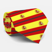 Spaanse vlag stropdas (Opgerold)