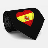 Spaanse vlag stropdas (Opgerold)