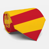 Spaanse vlag stropdas (Opgerold)