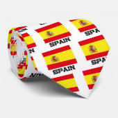 Spaanse vlag stropdas (Opgerold)