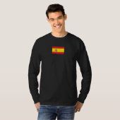Spaanse vlag t-shirt (Voorkant volledig)