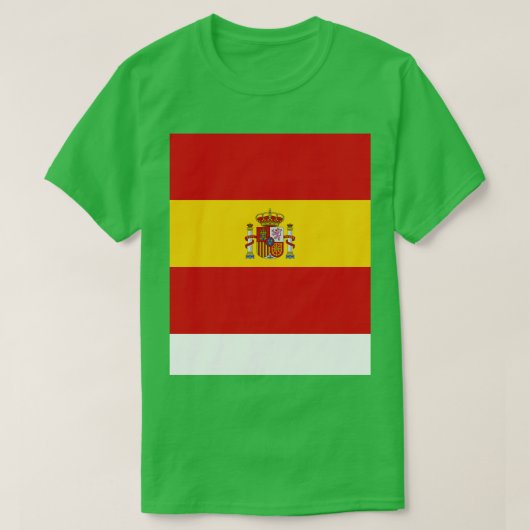 Spaanse vlag t-shirt (Design voorkant)