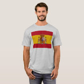 Spaanse vlag t-shirt (Voorkant volledig)