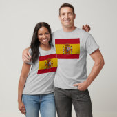 Spaanse vlag t-shirt (Unisex)