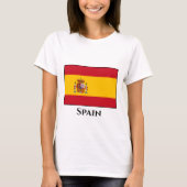 Spaanse vlag t-shirt (Voorkant)