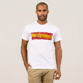 Spaanse vlag t-shirt (Voorkant volledig)
