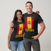 Spaanse vlag t-shirt (Unisex)