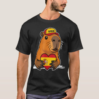 Spaanse vlag t-shirt