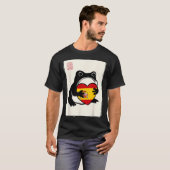 Spaanse vlag t-shirt (Voorkant volledig)