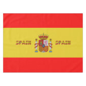 Spaanse vlag tafelkleed (Voorkant (Horizontaal))
