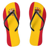 Spaanse vlag teenslippers (Voetbed)