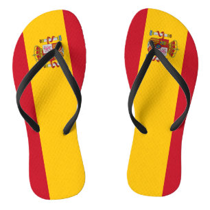 Spaanse vlag teenslippers