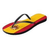 Spaanse vlag teenslippers (Schuin)