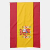 Spaanse vlag theedoek (Verticaal)