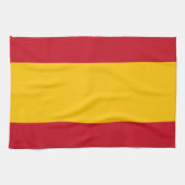 Spaanse vlag theedoek (Horizontaal)