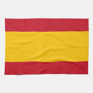 Spaanse vlag theedoek
