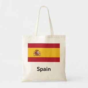 Spaanse vlag tote bag