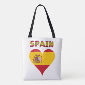 Spaanse vlag tote bag (Achterkant)