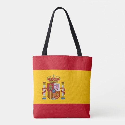 Spaanse vlag tote bag (Achterkant)