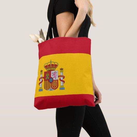 Spaanse vlag tote bag (Dichtbij)