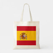 Spaanse vlag tote bag (Achterkant)